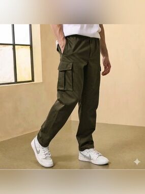 Men's CSG Everett Cargo Pants in Olive - Classic Everyday Style